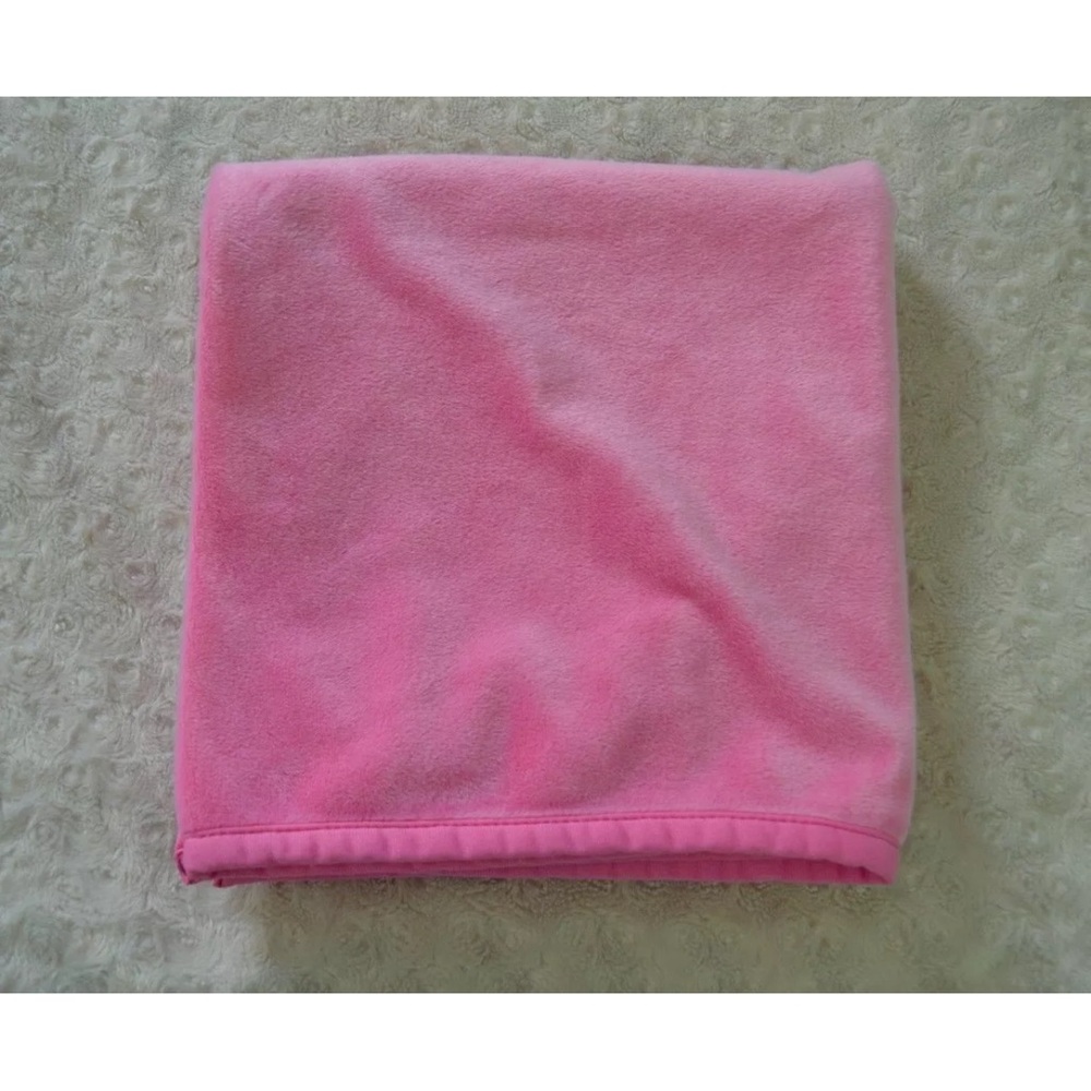 Animal Alley Solid Pink Baby Blanket Long Rectangle Security Lovey Toys R Us